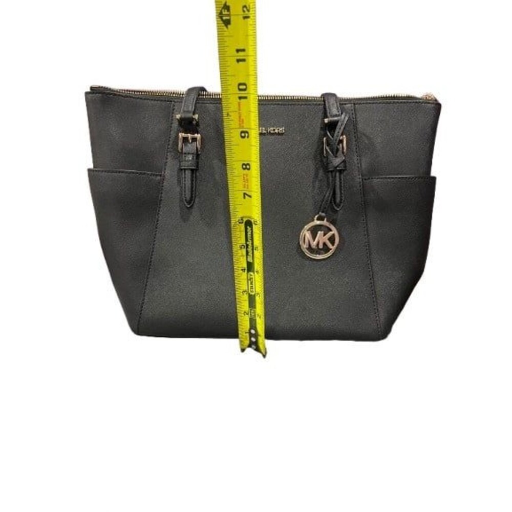 Michael Kors Charlotte Large Saffiano Leather Top-Zip Tote Bag - NWT - Picture 4 of 6